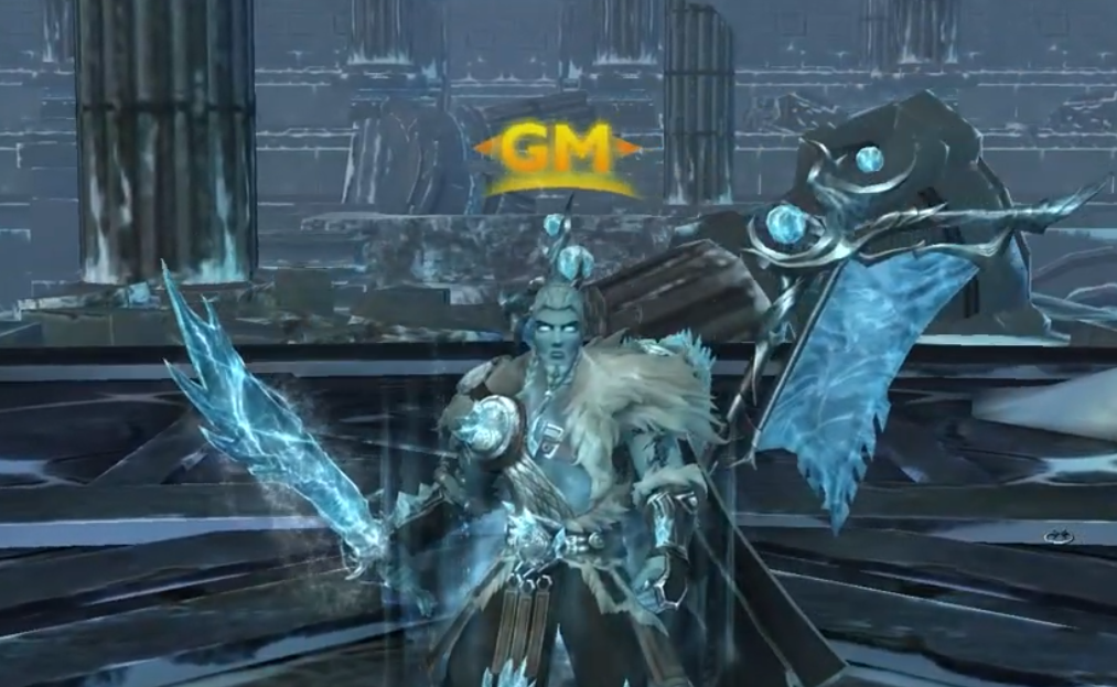 Viking Congelado ( Traje + Armas + Efeito + Faixa)