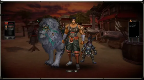 Selecionar Montaria na Tela de Login